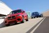 From the left:BMW X6 E71, BMW X5 E70 / 1280x853 - 95Kb From the left:BMW X6 E71, BMW X5 E70